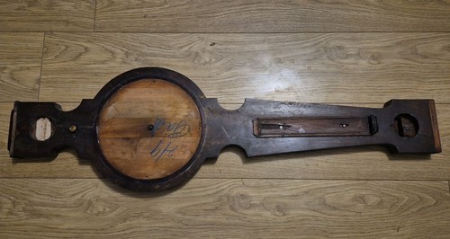 Antique banjo barometer case - antique,
