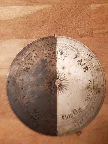 Antique banjo barometer - antique,