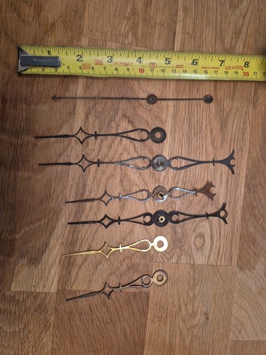 Antique banjo barometer hands - banjo,