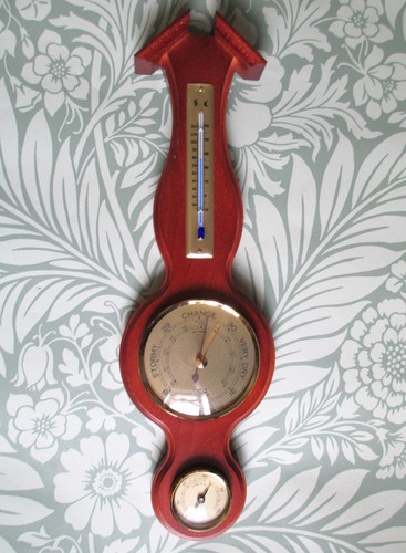 Top quality banjo barometer - top, by