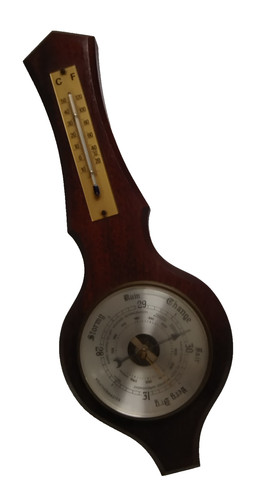 Banjo style barometer and - style,