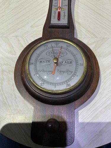 Barometer banjo mahogany - mahogany, “