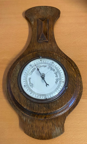Vintage banjo style barometer - vintage,