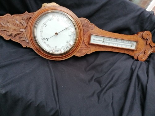 Vintage banjo barometer - vintage, and