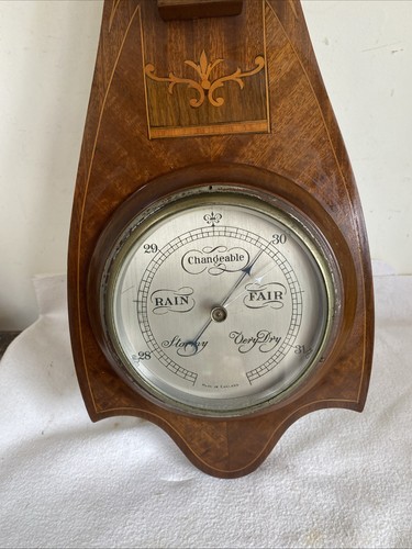 Vintage wooden inlaid banjo - vintage,